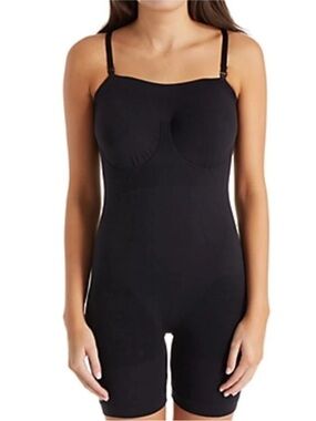 Rhonda Shear Seamless Smoothing Bodysuit Size 2XL - Black